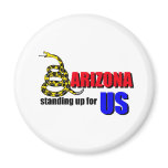 ARIZONA, standing up for US Refrigerator Magnets