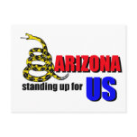 ARIZONA, standing up for US Post Card
