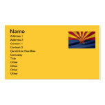 Arizona State Flag Business Card