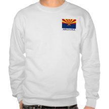 Arizona State Flag Mens Sweatshirt