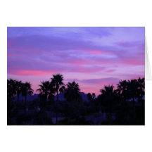 Arizona Sunset (Blank) Greeting Card