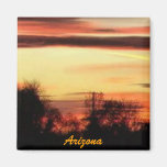 arizona sunset magnet