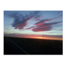 Arizona Sunset Postcard