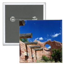Arizona, Window Rock. Capital of the Navajo Button
