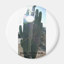 ARJIZONA CACTUS AND FLOWERS REFRIGERATOR MAGNETS