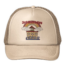 Ark 3rd Birthday Gifts Trucker Hats