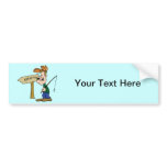 Arkansas AR Fisherman Vintage Travel Souvenir Bumper Stickers