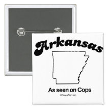 ARKANSAS - "ARKANSAS STATE MOTTO" T-shirts and Gea Pinback Button