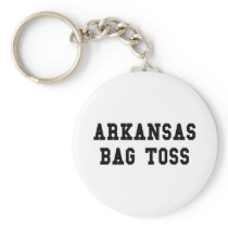 Arkansas Bag Toss Keychains