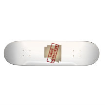 Arkansas Born - Stamp on Map Skate Deck