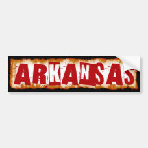 Arkansas Bumper Sticker