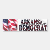 Arkansas Democrat Bumper Sticker