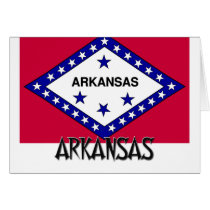 Arkansas Flag Greeting Card