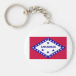 Arkansas Flag Key Chain