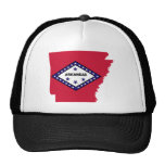 Arkansas Flag Map Hats