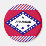 Arkansas Flag Refrigerator Magnet