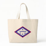 Arkansas Flag Theme 00 Tote Bag