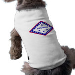 Arkansas Flag Theme 00 Doggie Tshirt