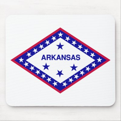 Arkansas Flag Theme 00 Mouse Pads by LoveThePlaceYouLive