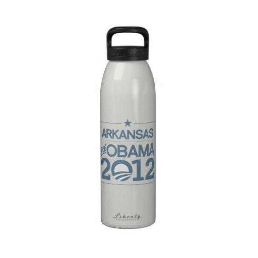ARKANSAS FOR OBAMA 2012.png Water Bottles