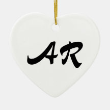 Arkansas Heart Ornament