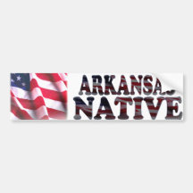 Arkansas Native Bumper Sticker