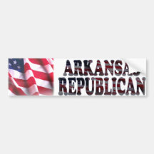 Arkansas Republican Bumper Sticker