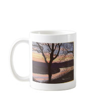 Arkansas River Sunset Painting Mugs