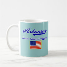 Arkansas Script Mug