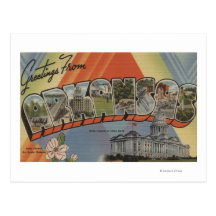 Arkansas (State Capital) - Large Letter Scenes Post Cards