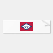 Arkansas State Flag Bumper Stickers
