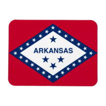 Arkansas State Flag Flexible Magnet