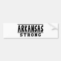 Arkansas Strong Designs Bumper Sticker