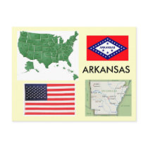 Arkansas, USA Postcard