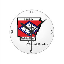 Arkansas Wall Clock