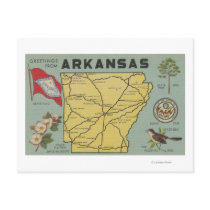 ArkansasLarge Letter ScenesArkansas Post Cards