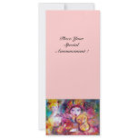 ARLECCHINO AND COLOMBINA /Venetian Mardi Gras Invitation