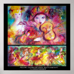 Arlecchino ,Colombina and Carnival Ballet Print