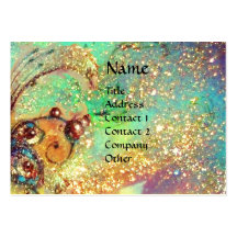 ARLECCHINO PIERO AND COLOMBINA / BUTTERFLY PLANT BUSINESS CARD TEMPLATE