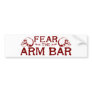 Arm Bar Bumper Stickers