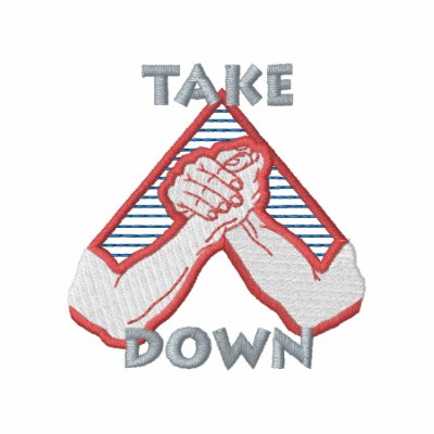 Arm Wrestling Logo by ZazzleEmbroidery