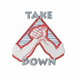 Arm Wrestling Logo embroidered shirts