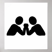 Arm wrestling posters
