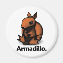 Armadillo Armadillo. Fridge Magnets