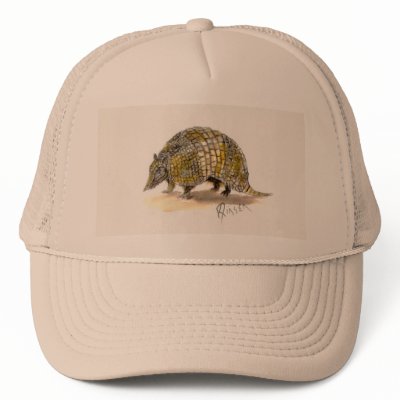 Armadillo Hat by Critterpainter