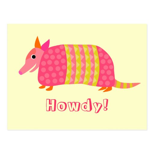 Armadillo Postcard