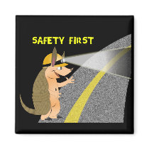 Armadillo Safety First Magnet
