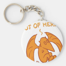 Armageddin Out Of Here Key Chains