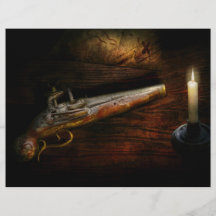 Arme à feu - pistolet - Romance de pirateering Tract Customisé