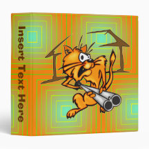 Armed and Dangerous Cat 3 Ring Binder